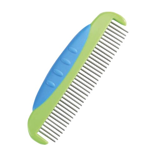 UGroom Non-Slip Rubber Grip Pet Rotating Pin Comb