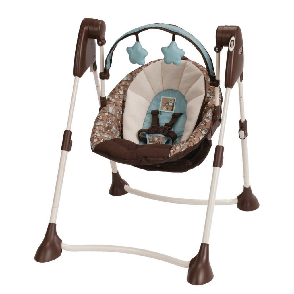 Graco Swing By Me Portable 2-in-1 Swing