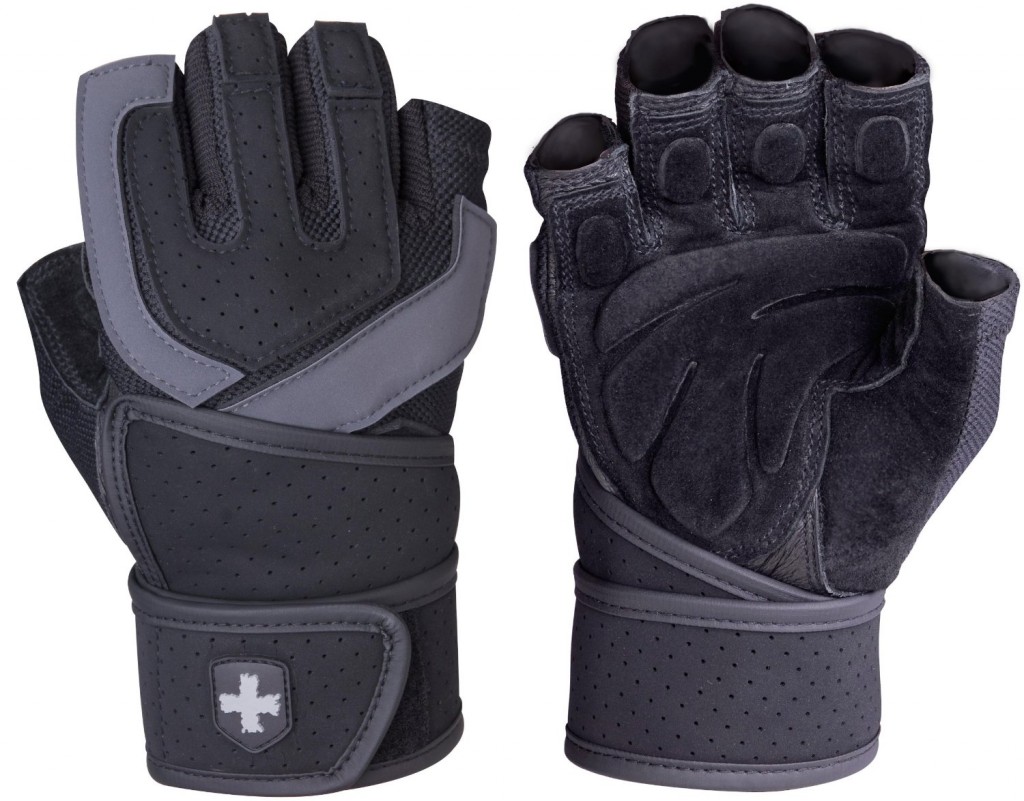 Harbinger 1250 Training Grip WristWrap Glove