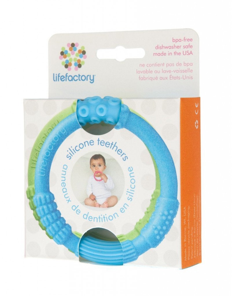 Lifefactory 2 Pack Multi Sensory Silicone Teether