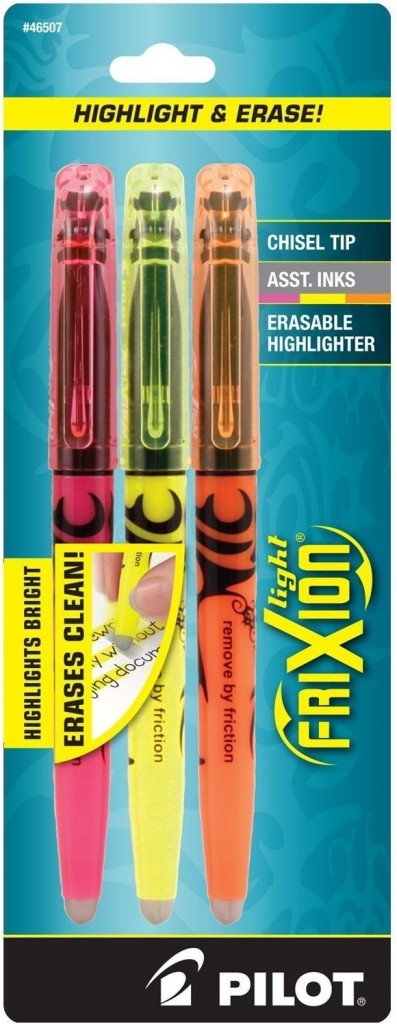 Pilot FriXion Light Erasable Highlighters