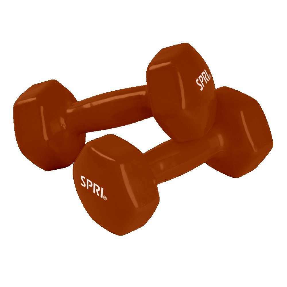 SPRI Deluxe Vinyl Dumbbells