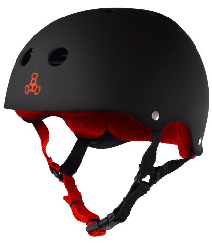 Triple 8 Brainsaver Rubber Helmet