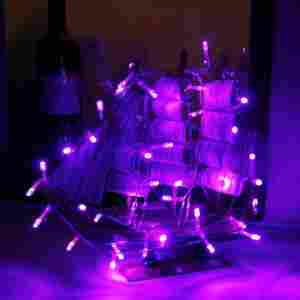 Purple Christmas Lights