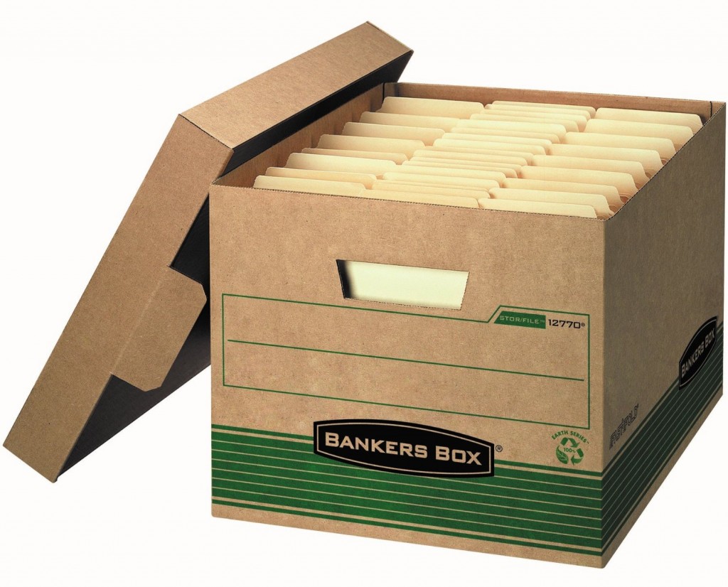 Bankers Box File 100% Recycled Medium-Duty