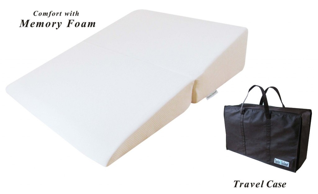 InteVision Folding Wedge Bed Pillow