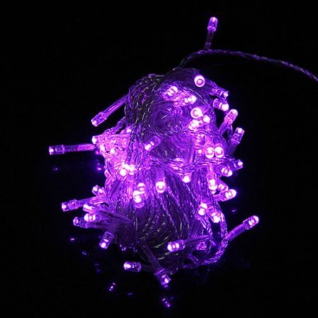 LEDER-10M 100 LED Purple Fairy Light