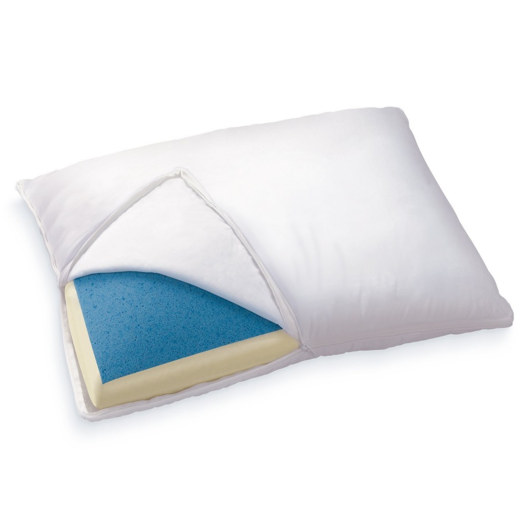 Sleep Innovations Reversible Gel Memory Foam Pillow
