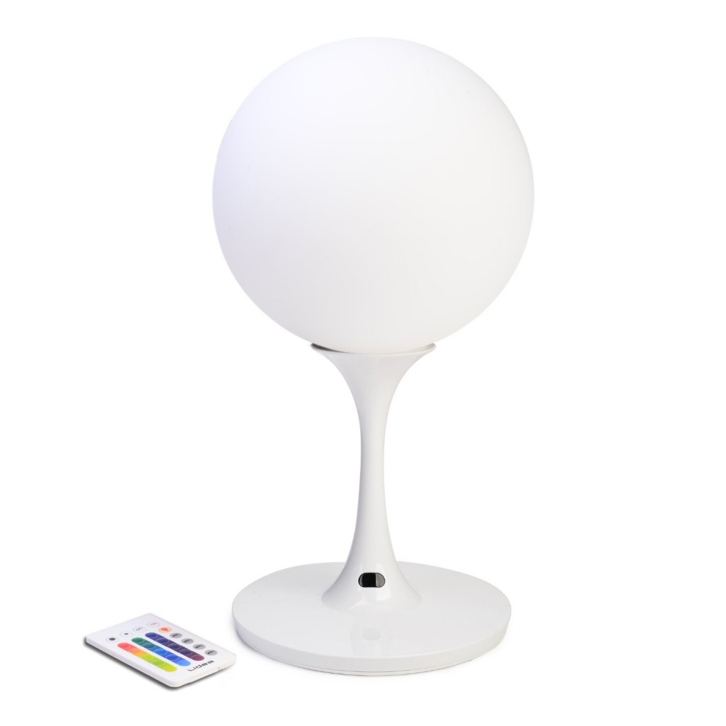 Ivation Glow Ball Cool Multi Color RGB LED Mood Lamp