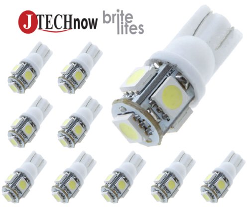 Jtech 10x 194 168 2825 T10 5-SMD