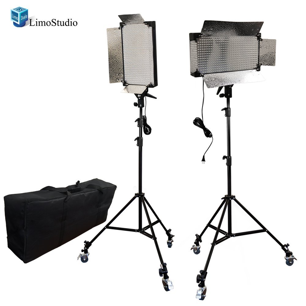 LimoStudio 2 Pcs Dimmable