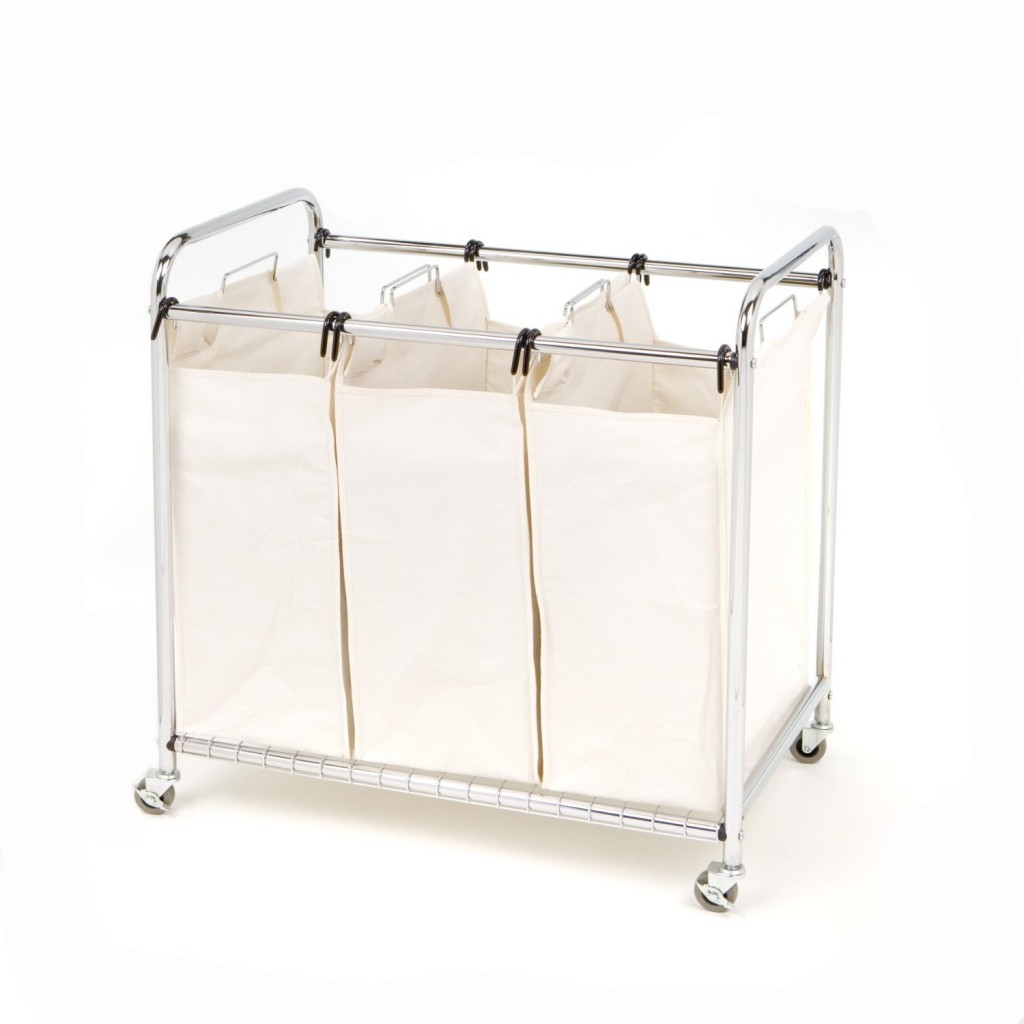 Seville Classics 3-Bag Laundry Sorter