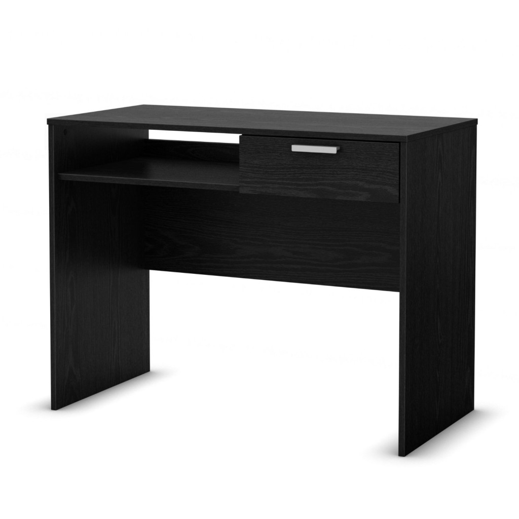 South Shore Academic Desk Black Oak