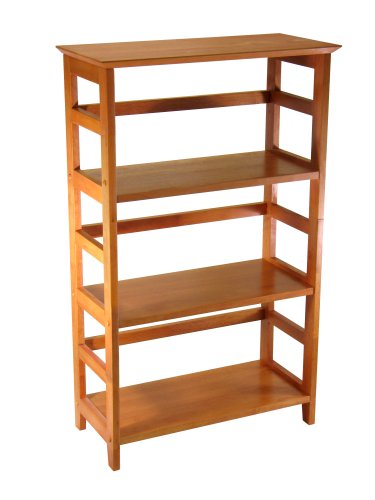 Winsome Wood 4-Tier Bookshelf