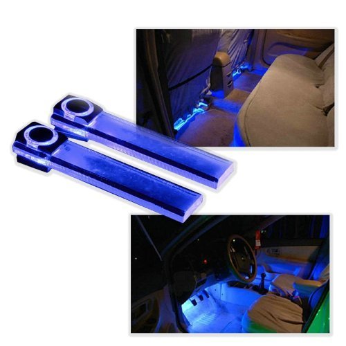 Wisedeal 4in1 12V Car Auto Interior LED Atmosphere Lights