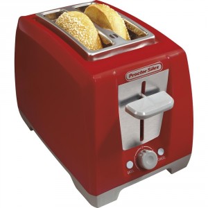 Red 2-Slice Toaster