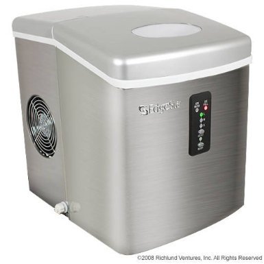 EdgeStar Portable Stainless Steel Ice Maker