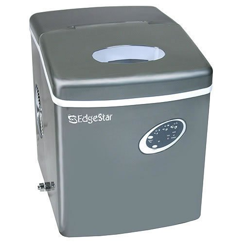 EdgeStar Titanium Portable Ice Maker