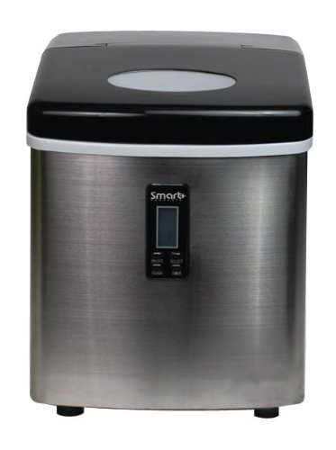 Smart+ Products SPP15AIM Portable Stainless Steel Ice Maker