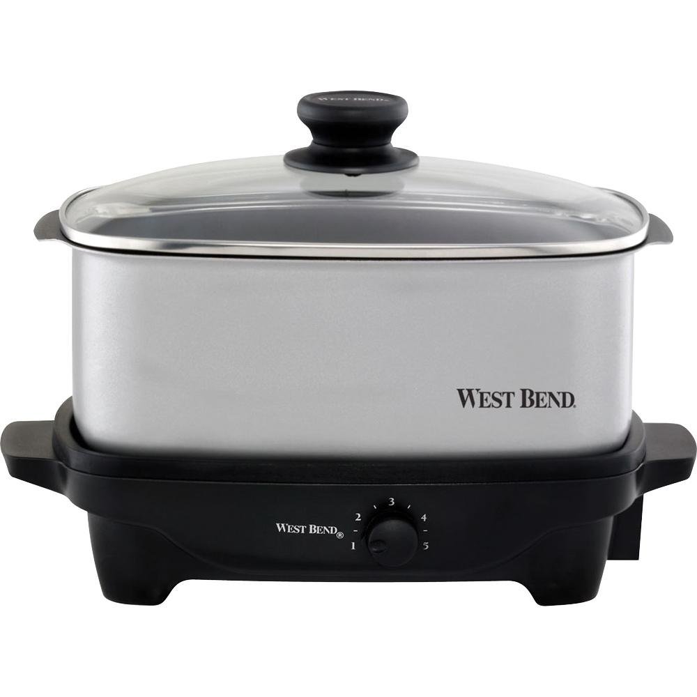 West Bend 5 Qt. Oblong Slow Cooker