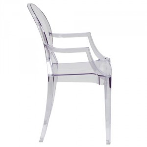 Clear Chair - Combination of beauty and comfort