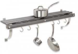 Wall Mount Pot Rack - Save more space in your kitchen