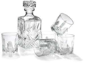 Bormioli Rocco Glass Decanter with Stopper - Quality, elegant and affordable