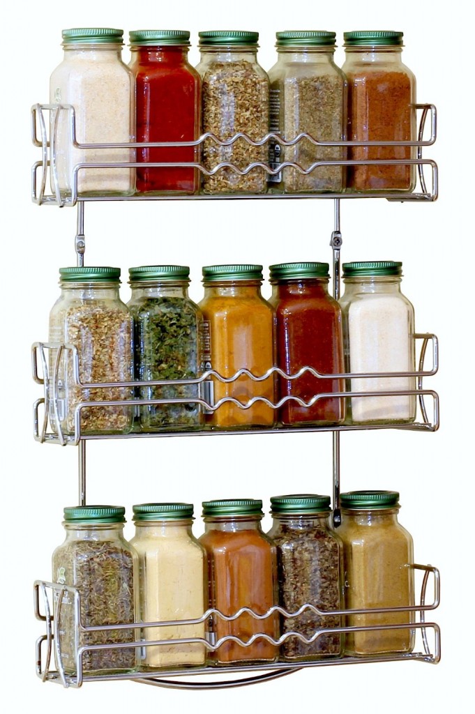 DecoBros 3 Tier Wall Mounted Spice Rack