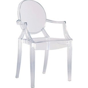 Designer Modern Louis Ghost Arm Chair