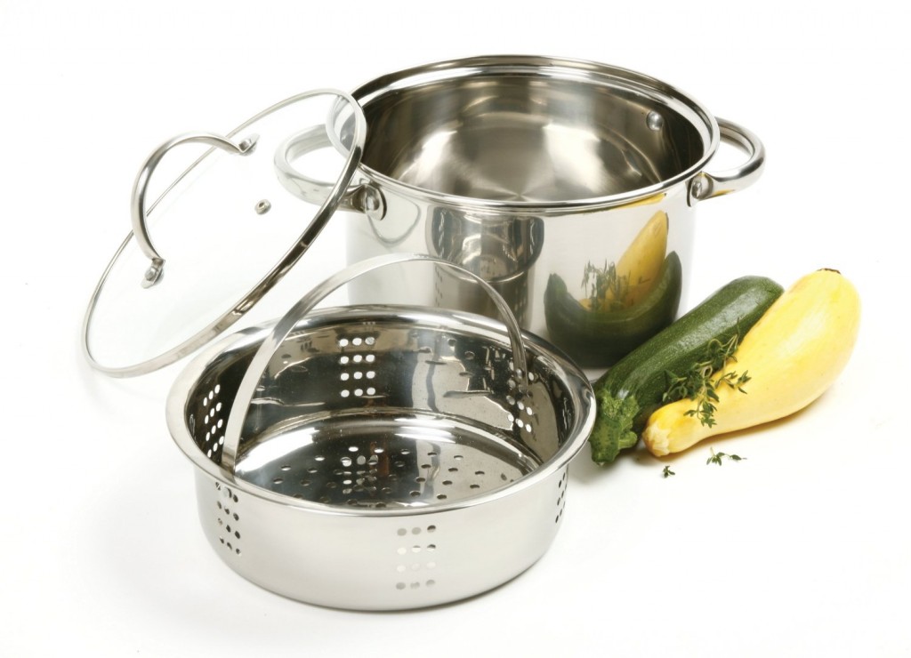 Norpro 4 Quart Stainless Steel Steamer Cooker