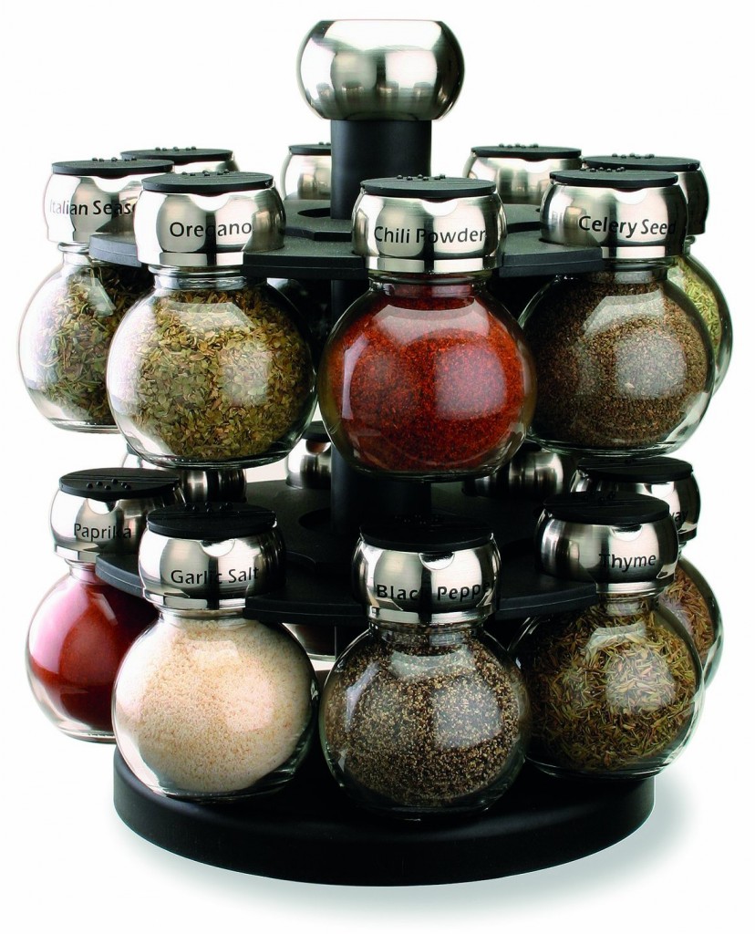 Olde Thompson 16-Jar Orbit Spice Rack