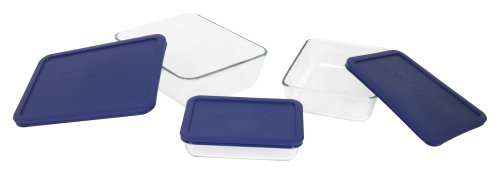 Pyrex 6 piece Rectangular Storage Plus Sets