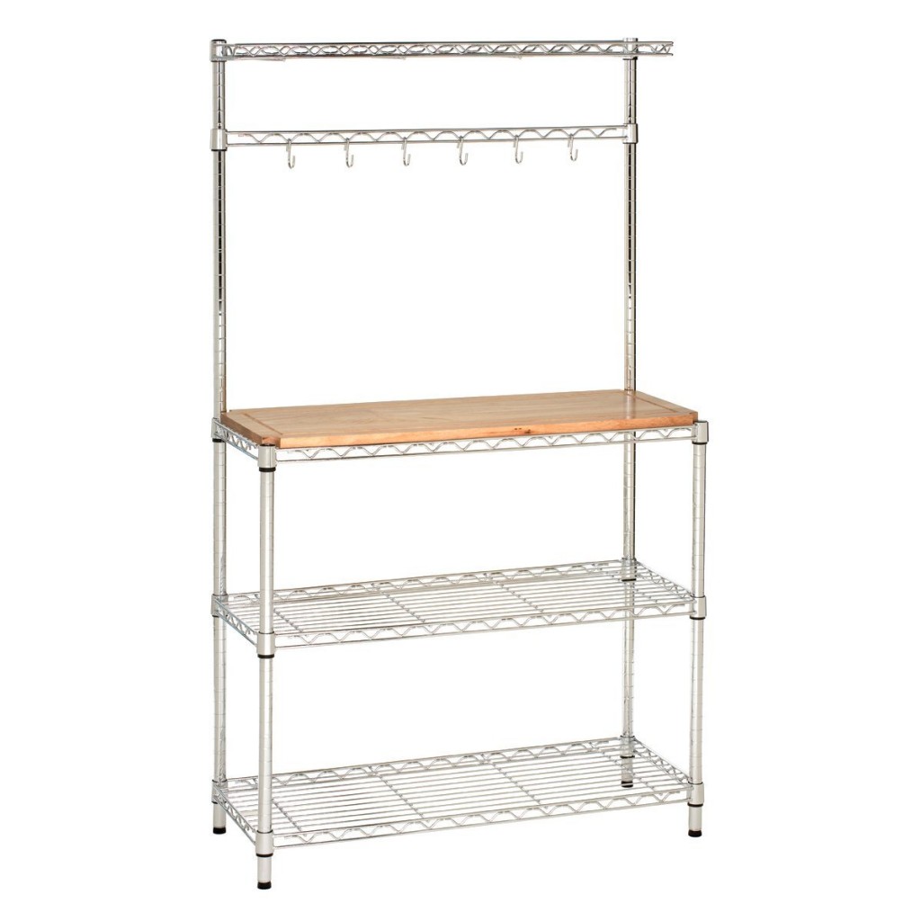 Seville Classics Bakers Rack Workstation