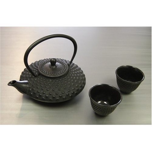 Shogun Cast Iron Tea Set Black