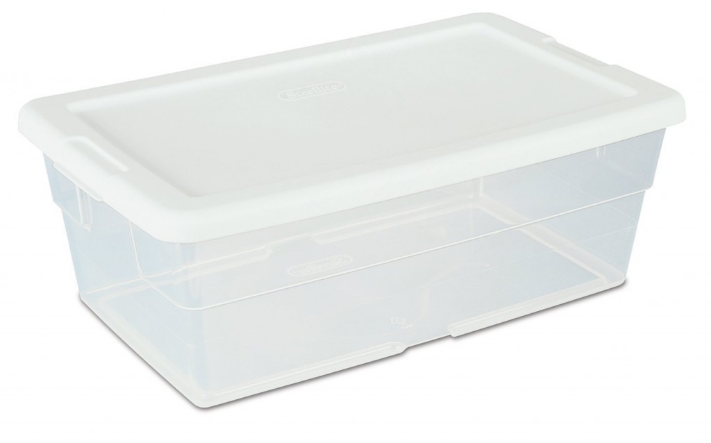 Sterilite 16428012 6-Quart Storage Box