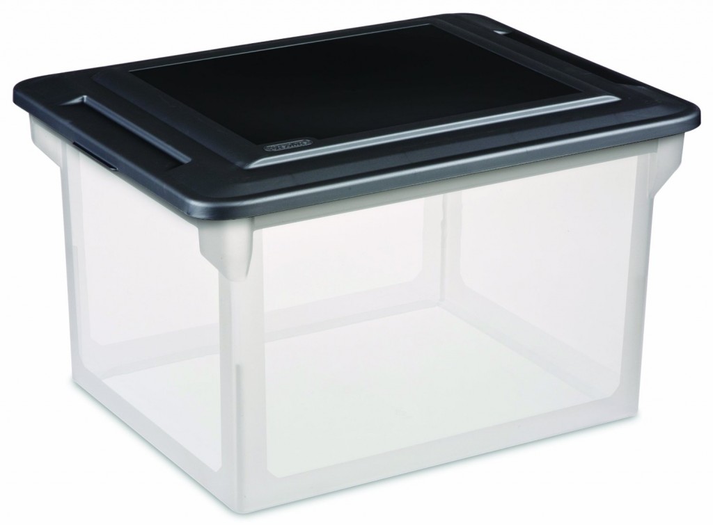 Sterilite Storage File Box