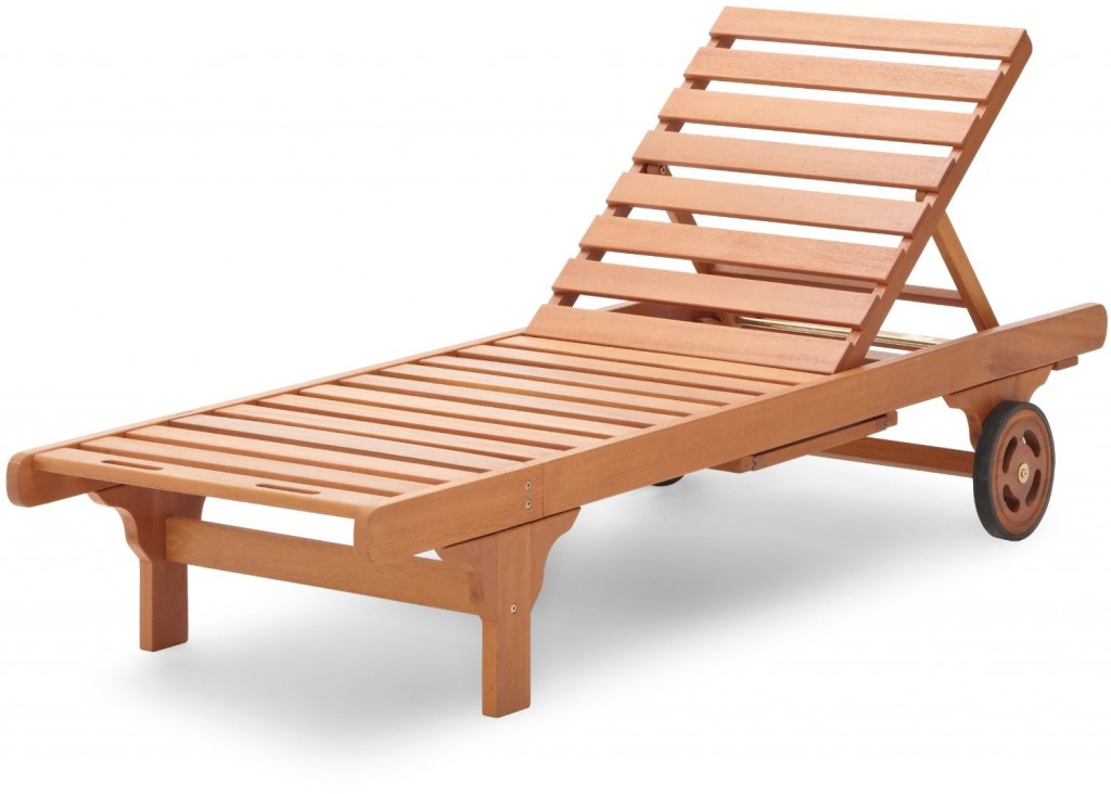 Strathwood Hardwood Chaise Lounge