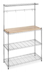 5 Best Bakers Rack with Wood Top – Organize your kitchen in a convenient way