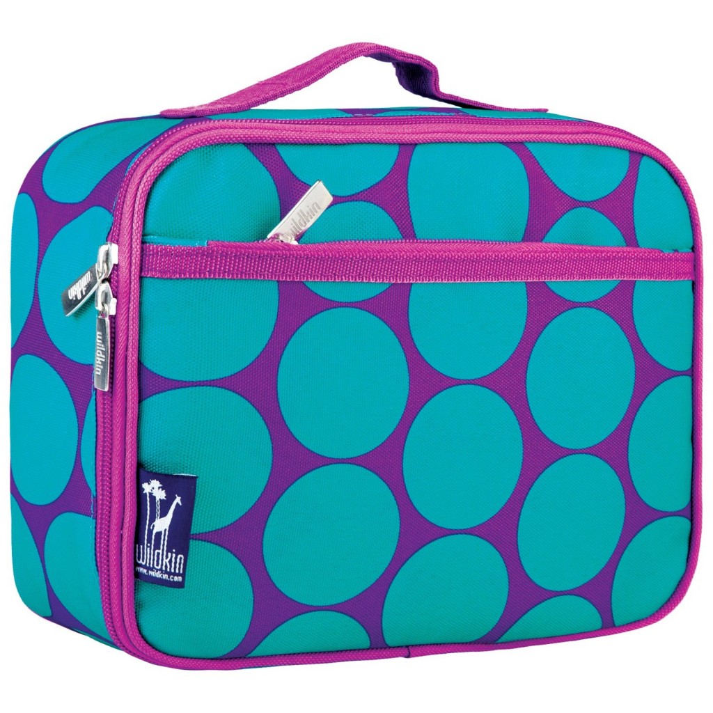 Wildkin Lunch Box Big Dots Aqua