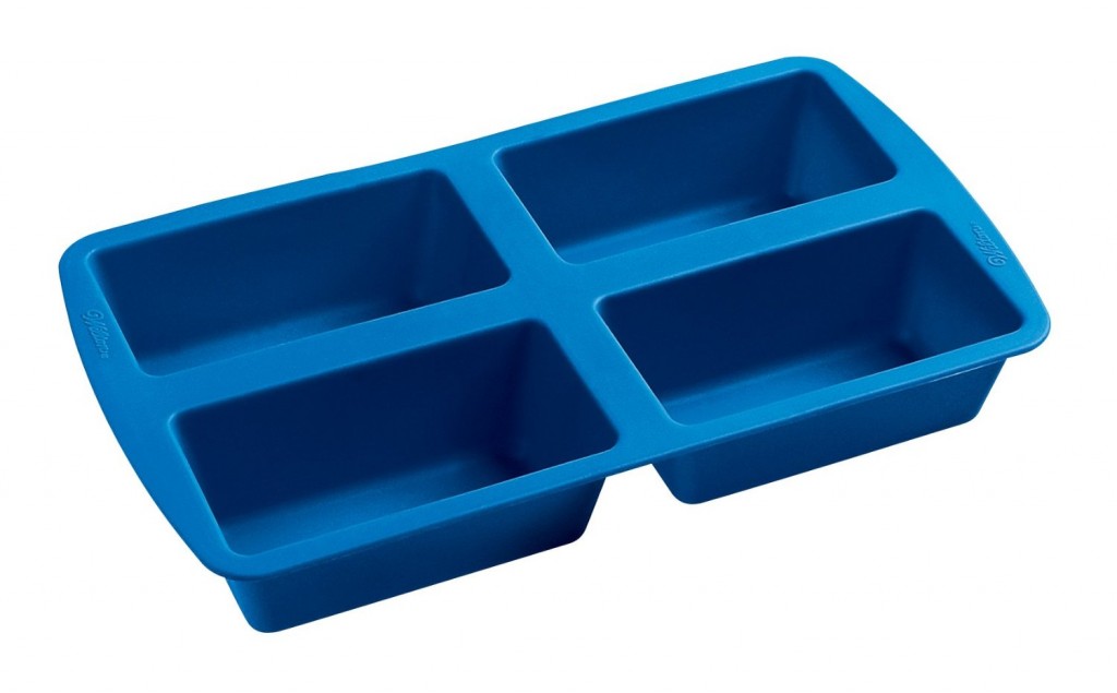 Wilton Easy Flex Silicone Four Cavity Mini Loaf Pan