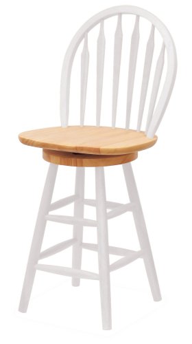 Winsome Wood Windsor Swivel Seat Barstool