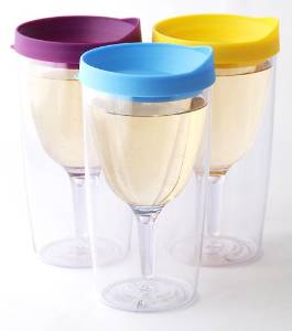 Insulated Wine Tumbler - Enjoy your wine anywhere