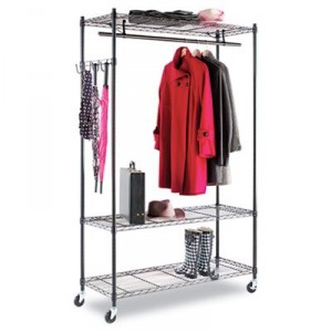 Rolling Garment Rack - Make the laundry routine smoother