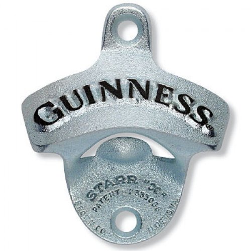 Arthur Guinness Extra Stout Irish Wall Mounted Bar Pub Beer Bottle Opener