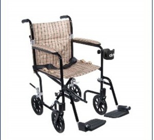 Drive Medical Transport Wheelchair - Walk securely and safely