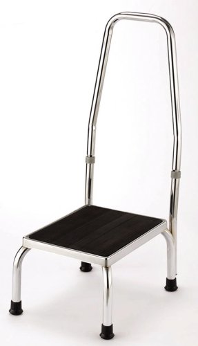 Essential Medical Supply Chrome Plated Foot Stool
