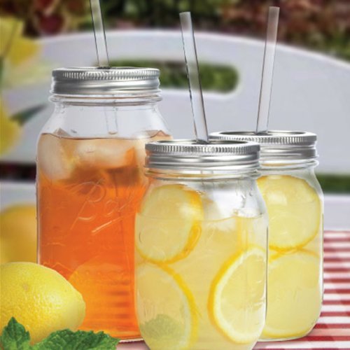 Redneck 2-Pack Sipper Drinking Jar