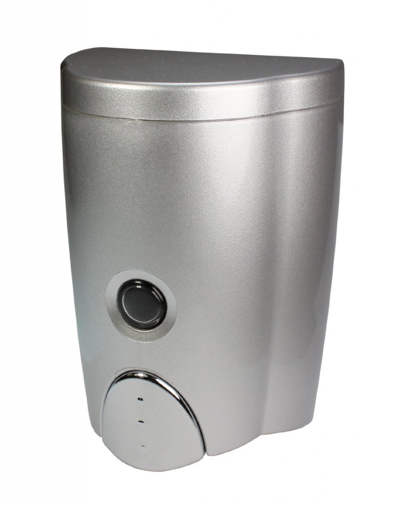 Simply Silver Wall-Mount Soap Dispenser
