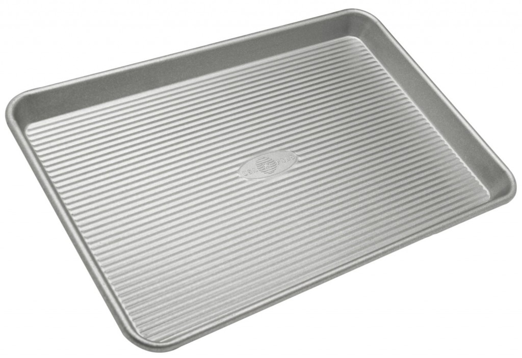 USA Pans 10 in x 15 in x 1 in Aluminized Steel Jellyroll Pan