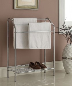 Towel Rack Stand - Great for your large bath towels